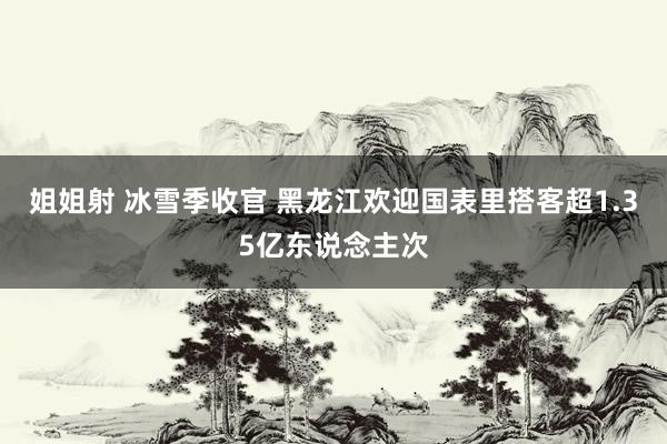 姐姐射 冰雪季收官 黑龙江欢迎国表里搭客超1.35亿东说念主次